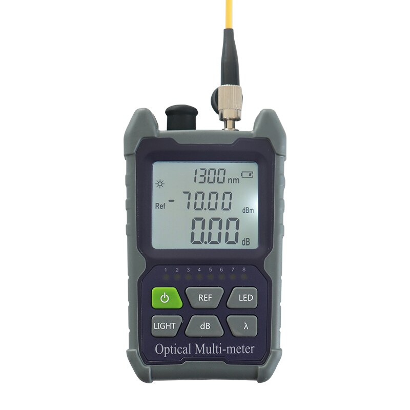 Mini 4 in 1 Optical Power Meter Visual Fault Locator Network Cable Test optical fiber tester 5km 15km 30KM VFL