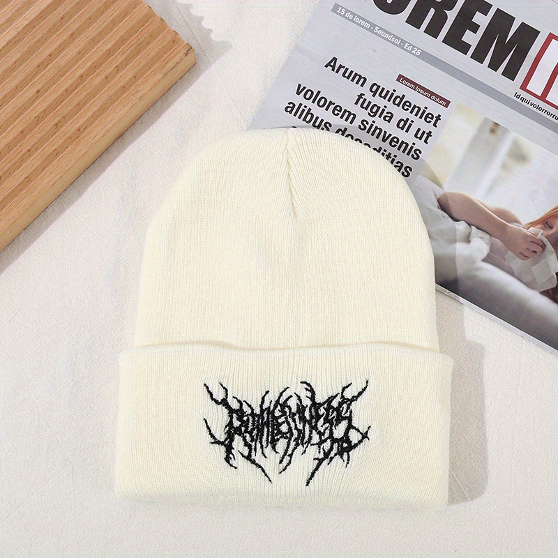 Bonnets Gothiques pour Homme et Femme, Gothique, Punk, Garde au , 100% Coton, à la , Collection Hiver