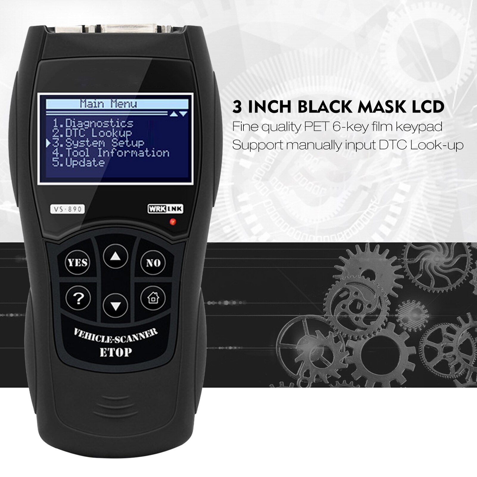 Universal Car Fault Reader Code Auto Scanner Vehicle Diagnostic Tool OBDII Reset Tool Multi-language Diagnostic Instrument