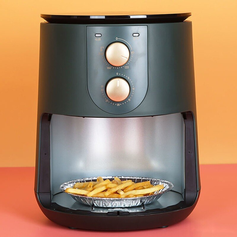 50 stk olietæt aluminiumsfolie blikboks airfryer engangspapir liner non-stick dampkurv køkkenværktøj grill dryp pande bakke