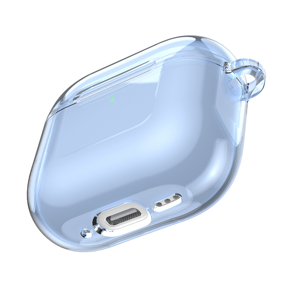 Funda protectora transparente para Airpods 4, cubierta de silicona para auriculares, para Apple AirPods 4 2024, novedad de 2024