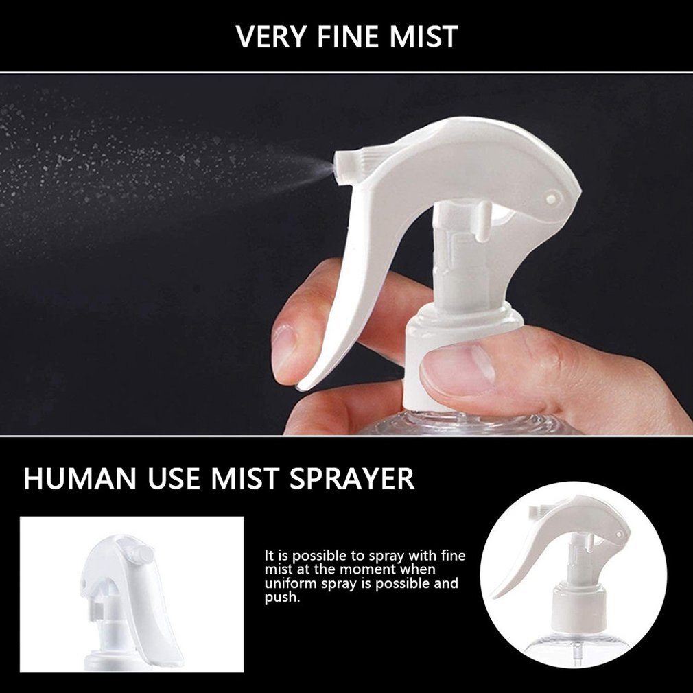 Draagbare Plastic Spray Fles Haar Make Vocht Verstuiver Fijne Nevel Spray Kappers Haar Applicator Flessen