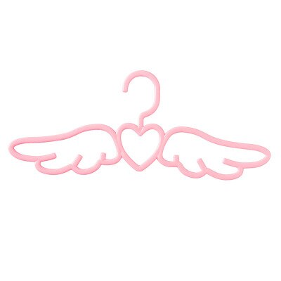 Engelenvleugels Vorm Kleerhanger Garderobe Kleding Organizer Voor Home Hotel Outdoor Baby Jas Droogrek Sjaal Tie Haak 1 pc: pink