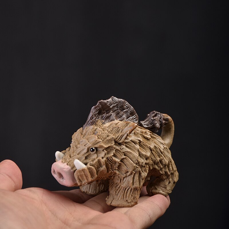 TANGPIN ceramic tea pets pig cute handmade porcelain teapets tea accessories