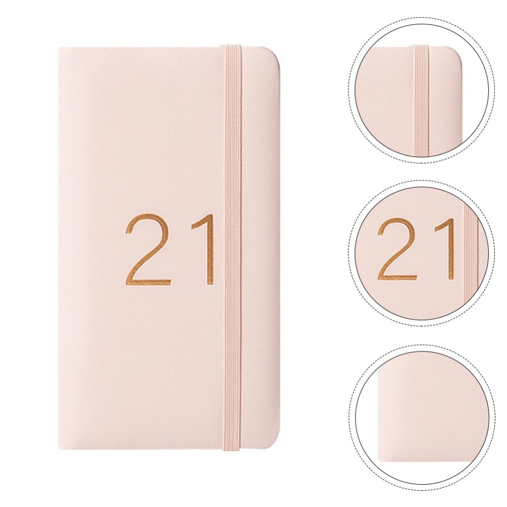 1pc Schedule Notebook Planning Notebook Portable Schedule To-do List Notebook