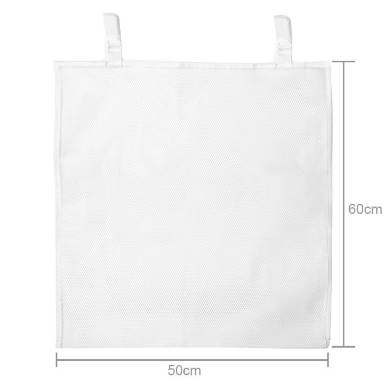 Stor baby seng lagring hengende organisator bag baby seng barneseng barnevogner arrangør lagring samling posere bleie bleiepose barneleker
