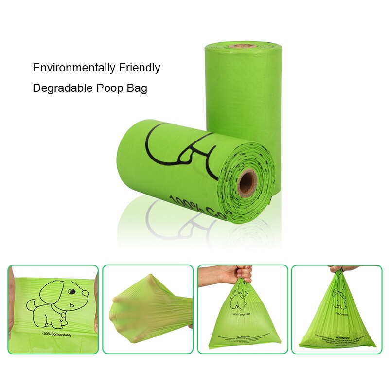 Eco-vriendelijke Producten Hond Kak Zak Dispenser Bot Vorm Hond Tas Houder Reizen Kat Hond Zak Dispenser Afbreekbaar Recycling