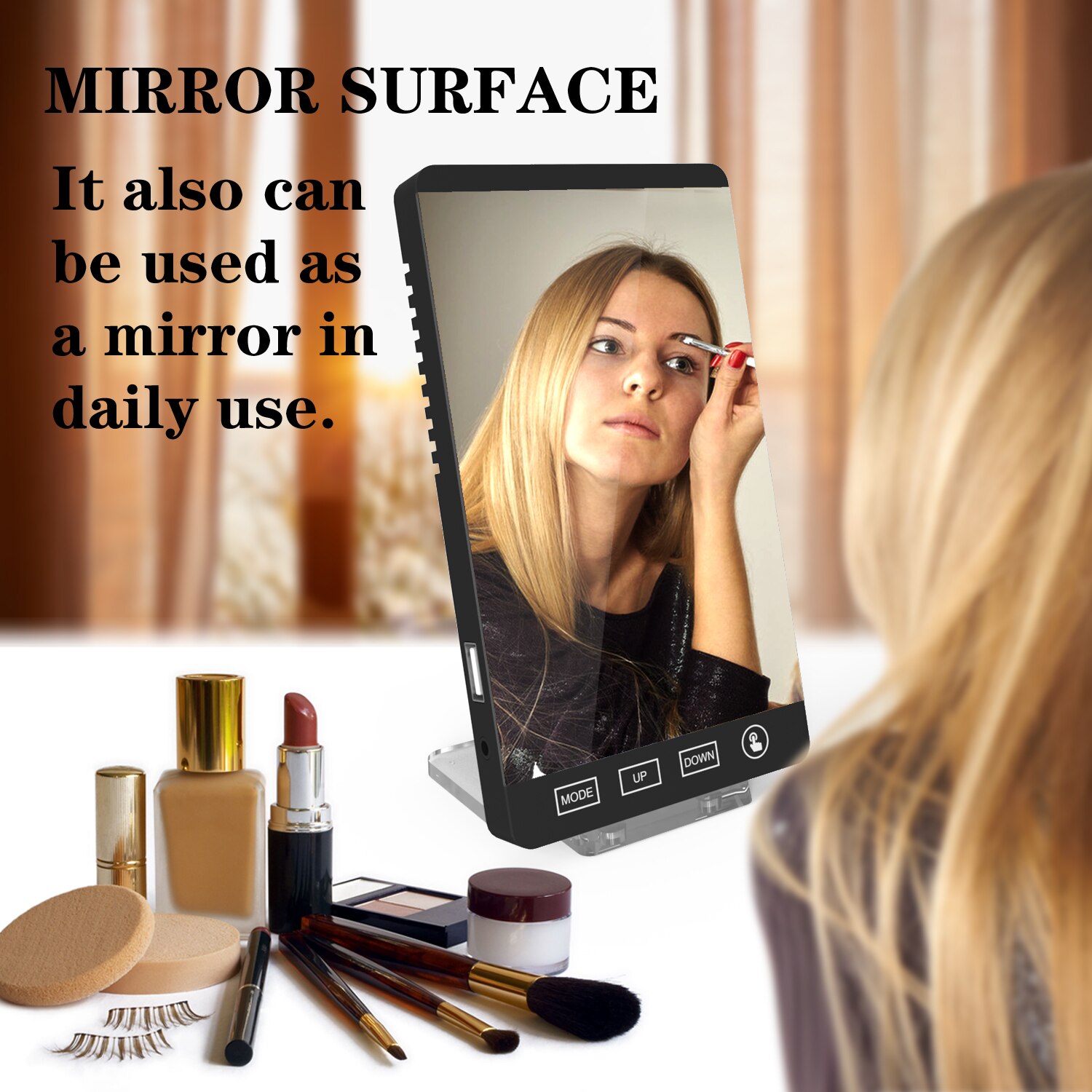 Led Tafel Klok Digitale Wekker Digitale Klok Desktop Decoratieve Klok Weer Klok Elektronische Met Thermometer Touch Klok