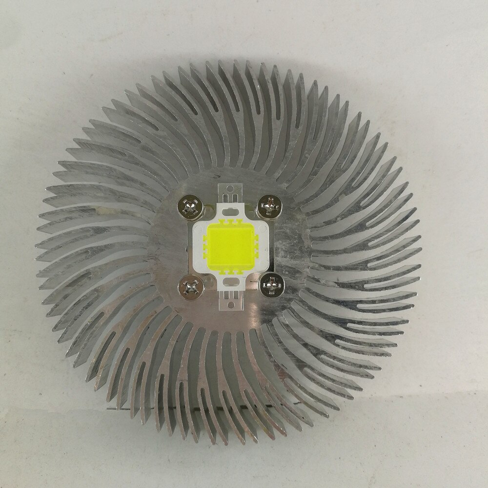 Round LED Heatsink Radiator Aluminum 10W Heat Sink Radiator for Household Lamp Radiator Replaceable