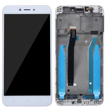 5.0 "Lcd Voor Xiaomi Redmi 4X Lcd-scherm Touch Screen Met Frame Digitizer Vervanging Voor Xiaomi Redmi 4X Display 4X Pro Lcd: White With Frame