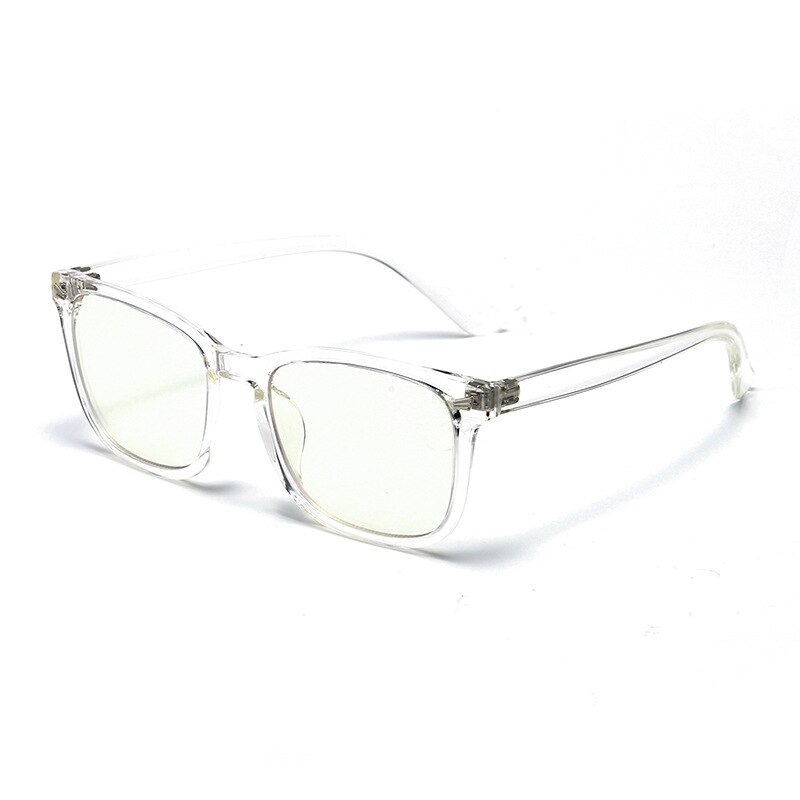 Children's TR Anti-Blu-ray Glasses Transparent Color Kids Blu-ray Flat Glasses Anti-UV Goggles: Transparent