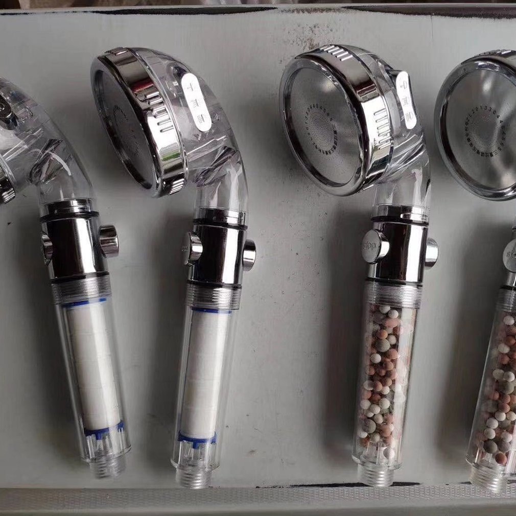 Multifunctionele Hand-Held Filter Spa Douchekop Onder Druk Filter Douchekop Badkamer Waterbesparende Sproeikop