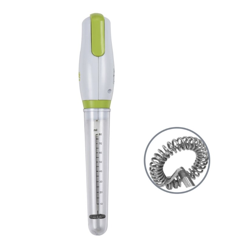 Electric Handheld Blender Espresso Machine Mixer Coffee Maker Frappe Milk Frother Drink Agitator for Household Kitchen