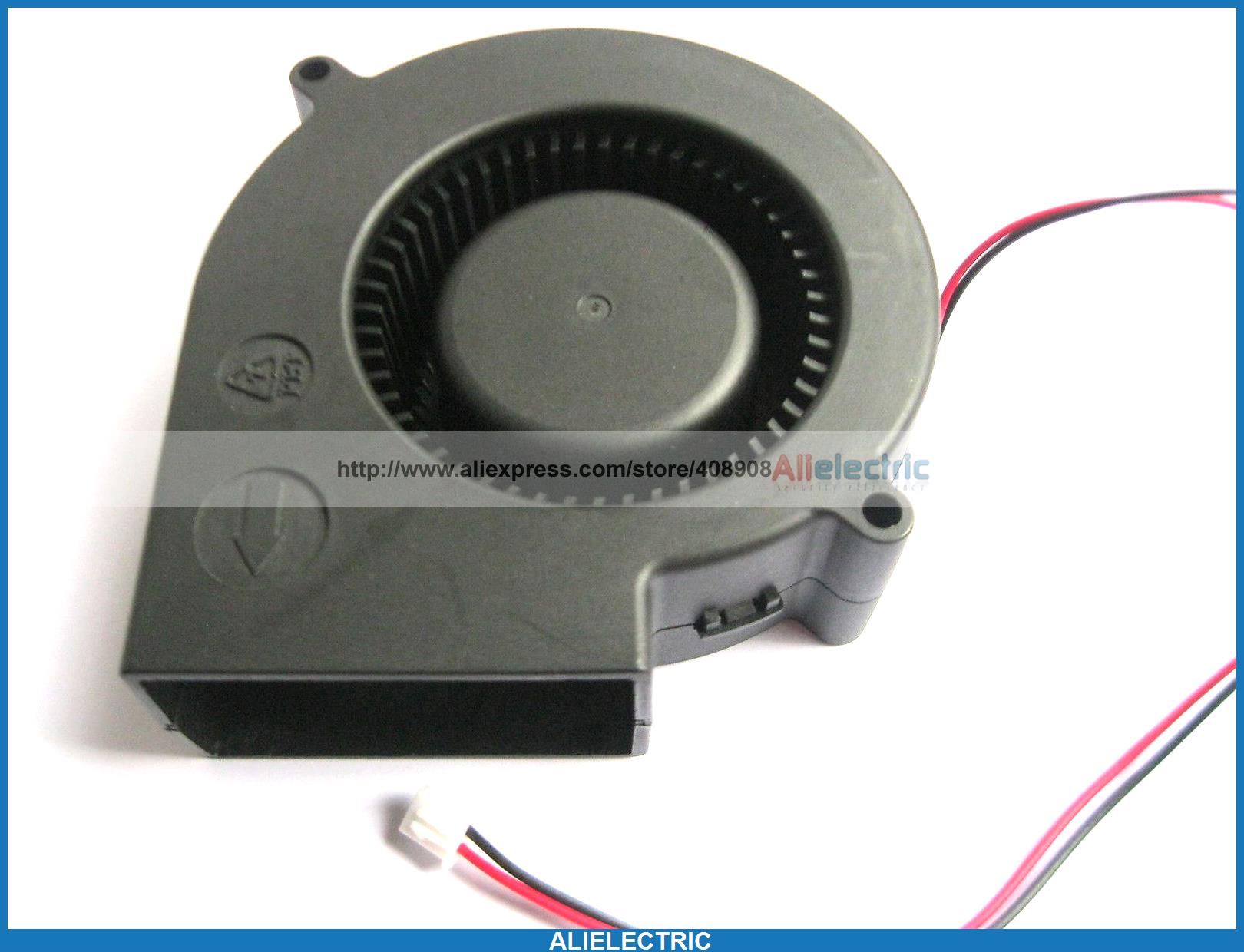 4 pcs x Brushless DC Cooling Blower Fan 9733 12V / 24V 9733s 2pin