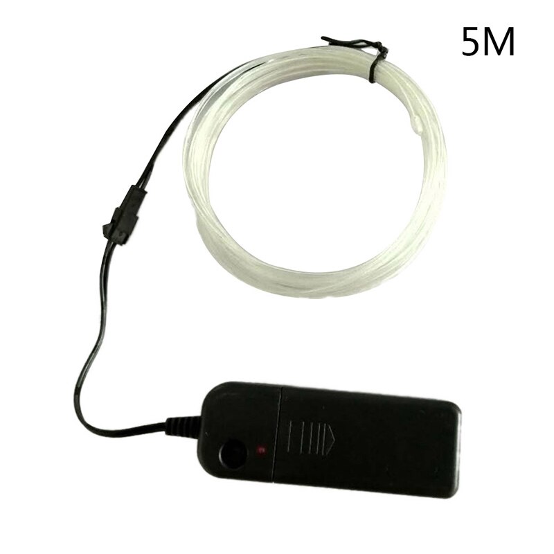 Glow EL Wire Cable LED Neon Christmas Dance Party DIY Costumes Clothing Luminous Car Light Ball Festivial Decoration: 6