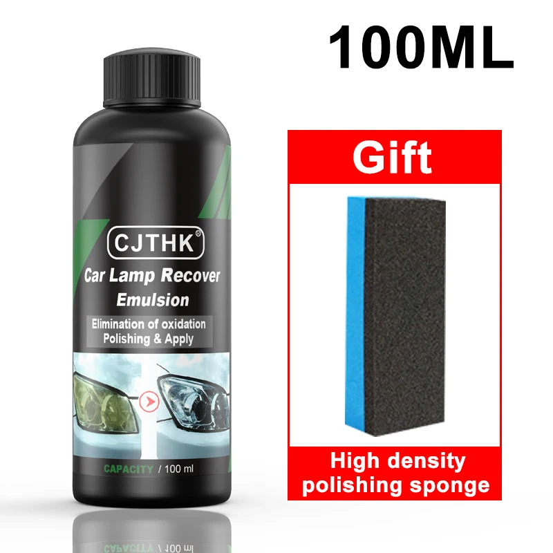 Auto Scheinwerfer Restaurierung Polieren Kits Scheinwerfer Kratzer Entferner Reparatur Reinigung Paste Entfernen Oxidation Scheinwerfer Polnischen Flüssigkeit: Black