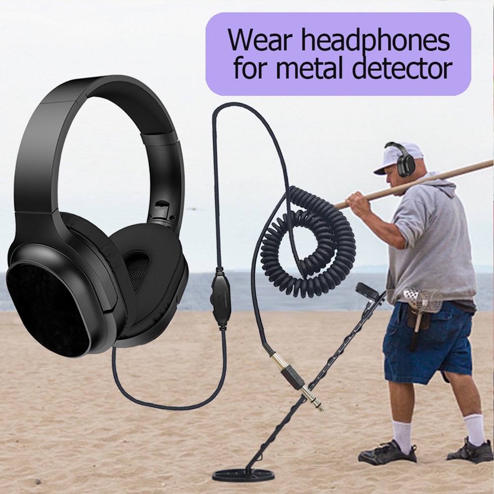 Professionele Metaaldetector Headset Hoofdtelefoon Voor MD-6250 MD-6350 TX-850 MD-4030 MD-6350 MD-5090 MD-830 Oortelefoons