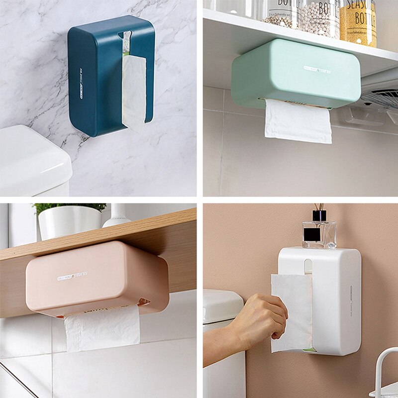 Nordisk stil under skapdør jern kunst silkepapirholder kjøkkenpapir hengende dispenser støtte kjøkken baderomsforsyninger