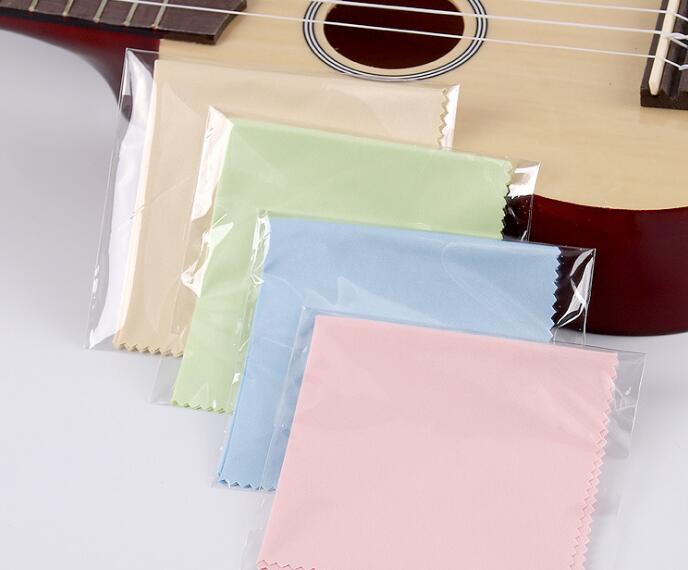 MIX Microfiber Cleaning Cloth Polishing Polish Cloth for Musical Instrument Guitar Violin Piano Clarinet Trumpet Sax 20*20cm
