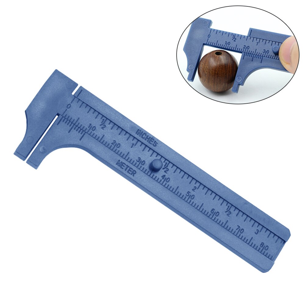 0-100mm Mini Vernier Caliper Measure Measurement Tools Gauge Double Scale Vernier Caliper Portable Tool