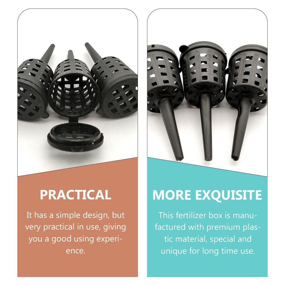 150pcs Gardening Fertilization Box Fertilizer Holder Fertilizer Mesh Baskets