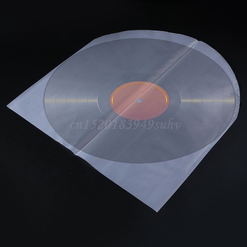 100 stk 12 " lp beskyttelse opbevaring indvendig taske til pladespiller lp vinyl plader cd vinyl plader tilbehør