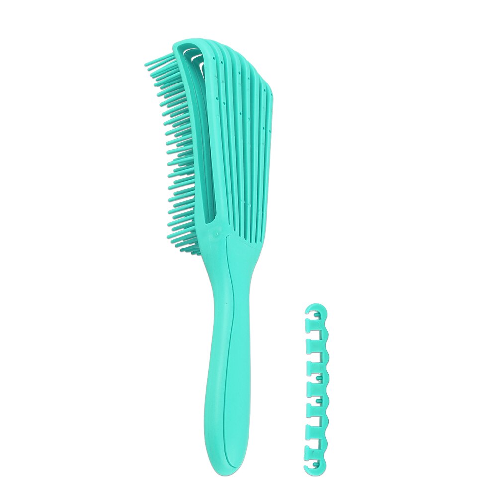 Brosse de Massage du cuir et du cuir chevelu, grattoir de tête, râteau en cuir pour chat, peigne à cheveux, Relaxation du corps: Green