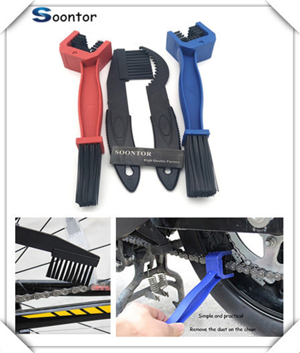 Motorrad Fahrrad Kette Getriebe Reiniger Pinsel Werkzeuge Für Ducati ST4S Scrambler Wüste Schlitten 950 1200 S GT MULTISTRADA