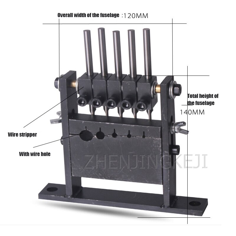 Scrapped Cable Porous Peeler Wire Stripping Machine Manual Peeler Precision Portable Efficient No Noise Manual Peeling Machine