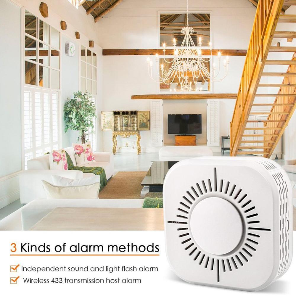 Smoke Detector Security Smoke Alarm No Wireless Smoke Detector Fire Alarm Independent Fire Alarm Sensor