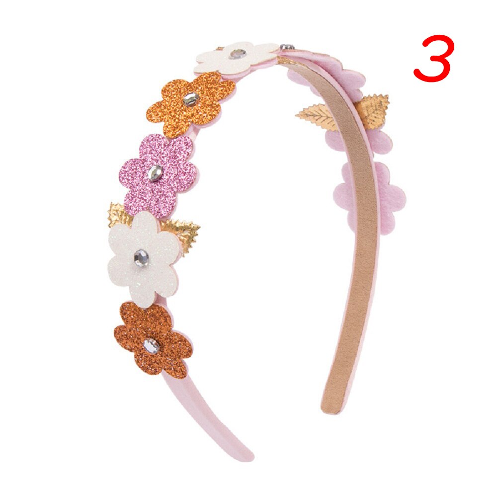 Fascia per capelli per bambini con paillettes lucide Love Cherry Heart fascia BB accessori per capelli per feste fascia per capelli per ragazza: 3