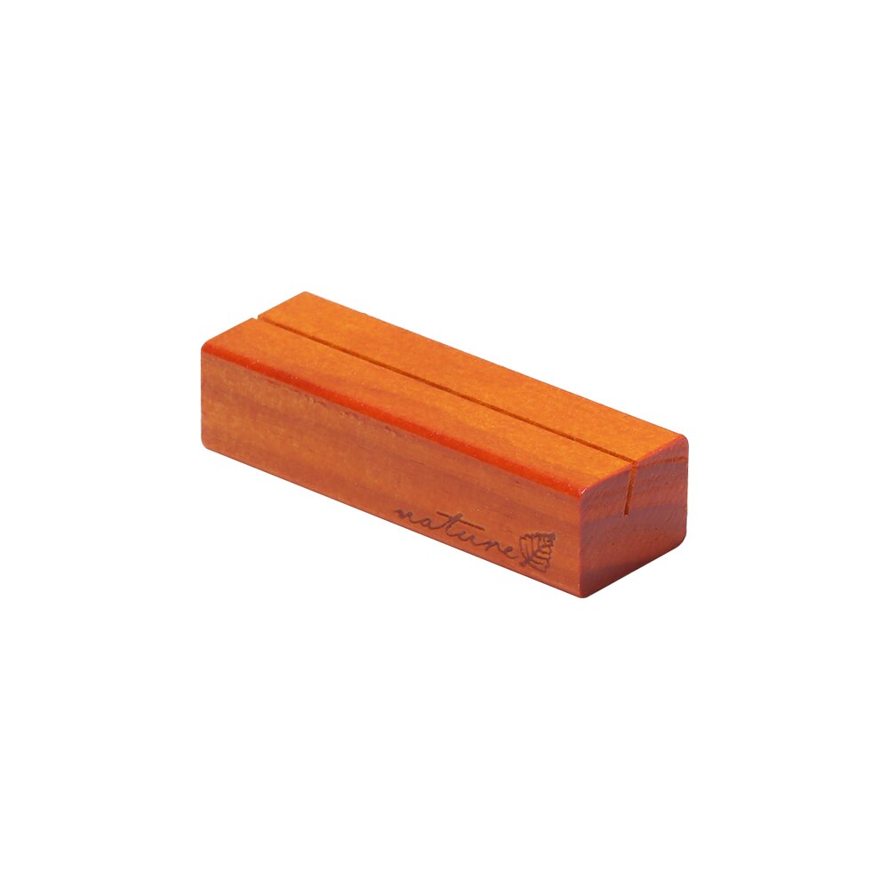 1pc naturligt træ memo clips foto dagsorden holder klemmer stativ kort skrivebord besked håndværk kontor papirvarer arrangør boligindretning: 2- m