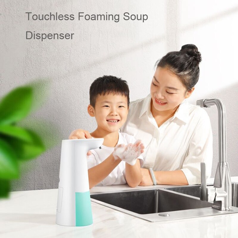 Automatic Foaming Soap Dispenser 100Ml Premium Touchless Battery Operated Electric for Bathroom Kitchen Detergent