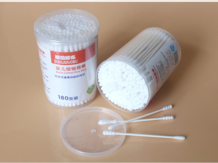 Baby Ear Cleaning Paper Swab Disposable Double-Headed Cotton Swab Baby Special Cotton Swab