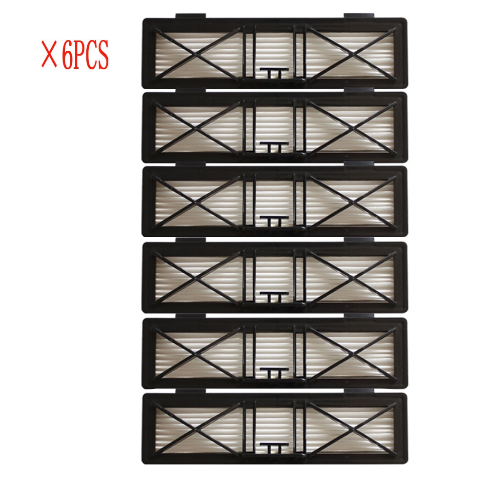 Filtres HEPA pour aspirateur Neato Botvac D7 D3 D4 D5 D6 D70 D75 D80 D85, pièces détachées pour Neato Botvac 75e 80 85, 6 pièces
