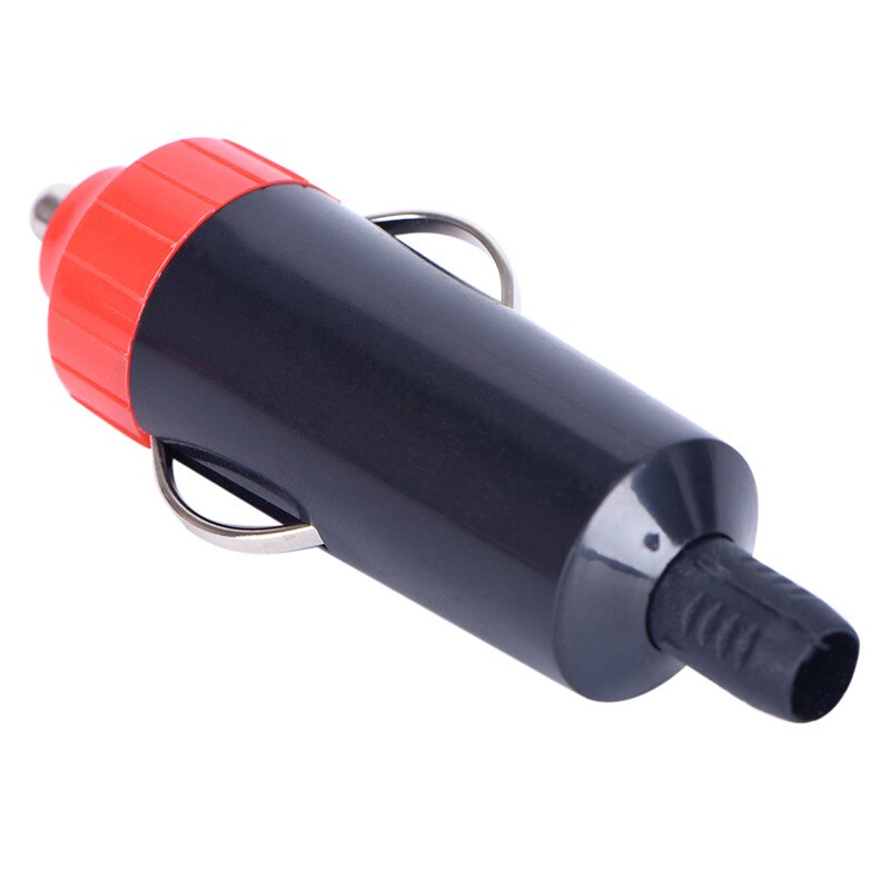 1pc moto prise chargeur secteur adaptateur connecteur + fusible convertisseur prise 12V mâle voiture allume-cigare prise