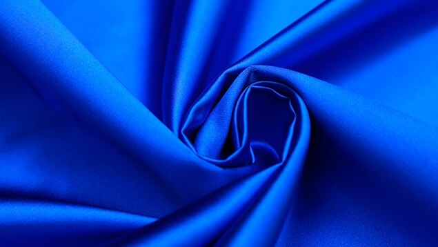 Satin Plain fabric brocade fabrics rayon material for sewing fabric for DIY: Royal Blue