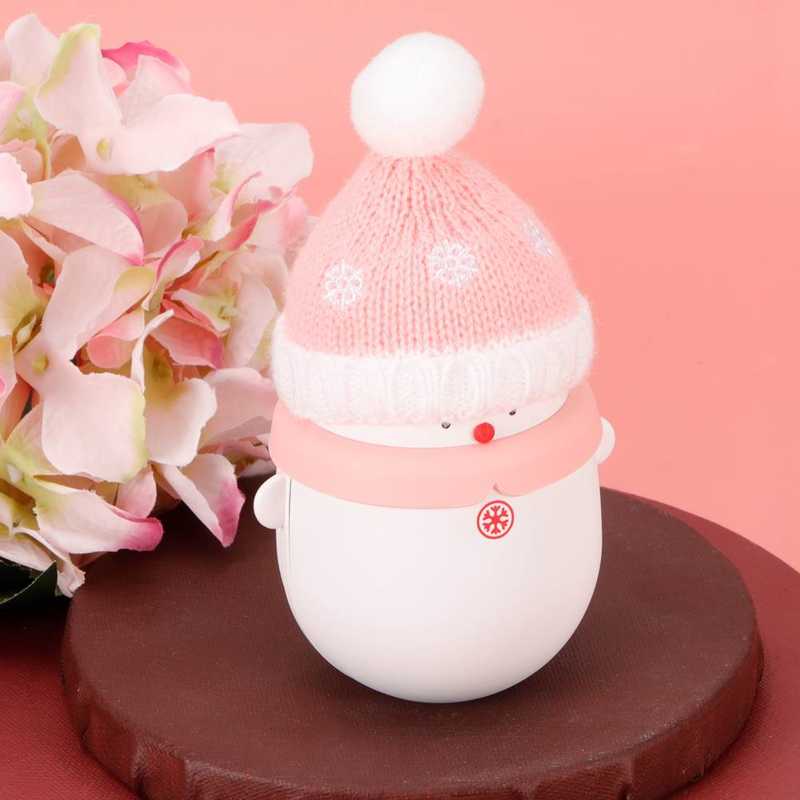 Handwarmer 6000 mah 2 in 1 usb oplaadbaar handwarmer draagbare powerbank oplader kerstroze kamerverwarmer