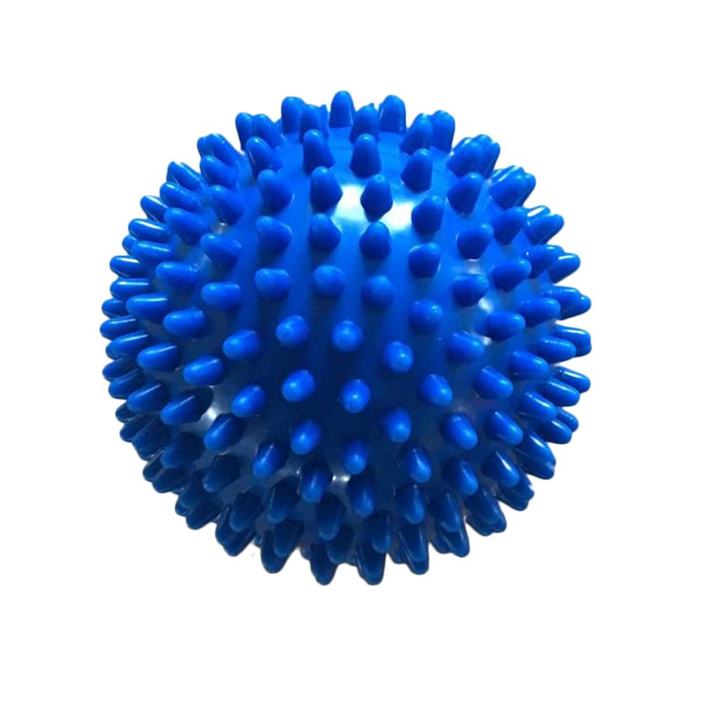7.5 CM PVC Musle Roller Ball Spinal Massage Relieve Sore Muscle Yoga Ball: Blue