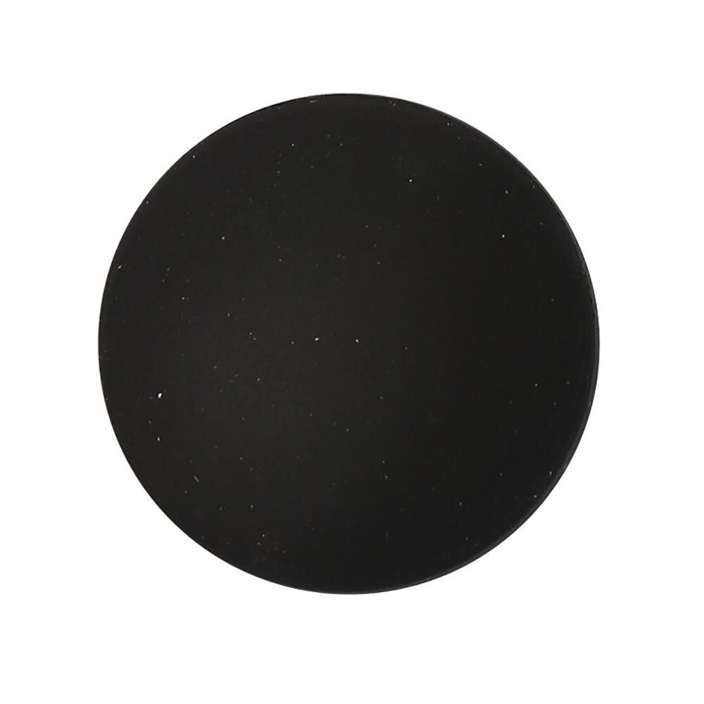 Home Door Crash Pad Rubber Door Doorknob Back Wall Protector Savior Crash Pad Door Stops Useful Rubber Crash Pad: Black