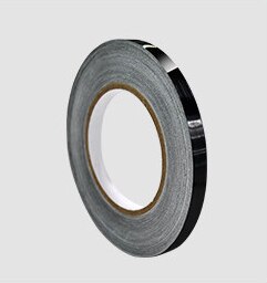 Baldosa de costura plateada y dorada de 0,5 cm/1cm, para el hogar pegatina de suelo impermeable, decoración para el baño, autoadherencia impermeable: Black / 1cm x 50 m