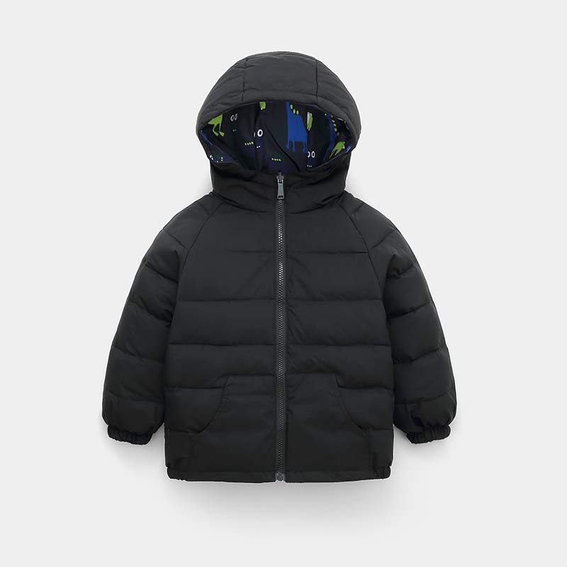 Bear Leader Jongens Mode Cartoon Dinosaurus Parka Down Winter Kids Hooded Jassen Kinderen Kleding Koel Bovenkleding Pakken