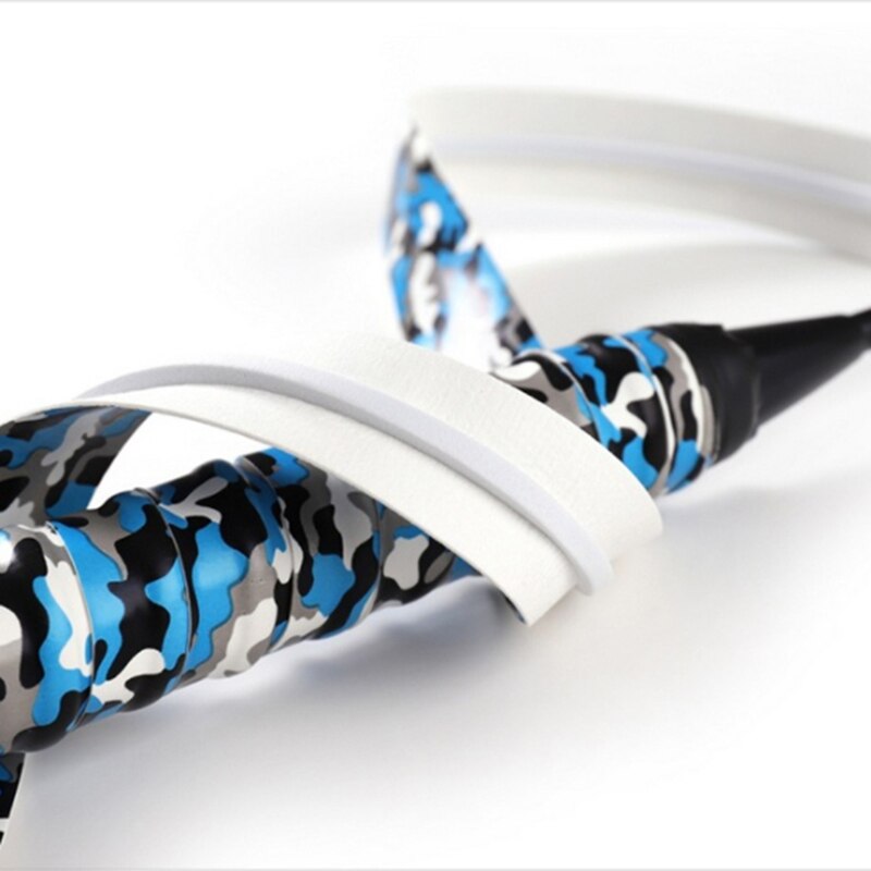Camouflage sweat-absorbent Keel Hand Glue Punching anti-slip Breathable Tennis Badminton Overgrips Tape