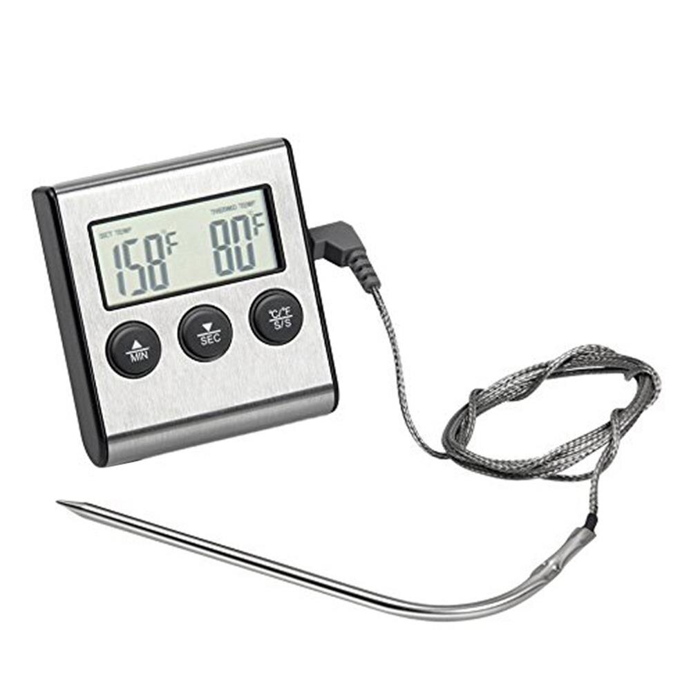 Probe Thermometer Voedsel Thermometer Thermometer Plastic Naald Duurzaam Draagbare Economische Plakken Oven Sensor Familie Meten