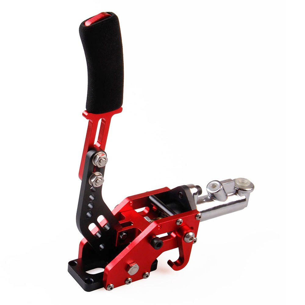 Car Hydraulic Handbrake Racing Lever Drift Brake Hand Brake Parking Emergency Brake System Handbrake For Racing Games: Red