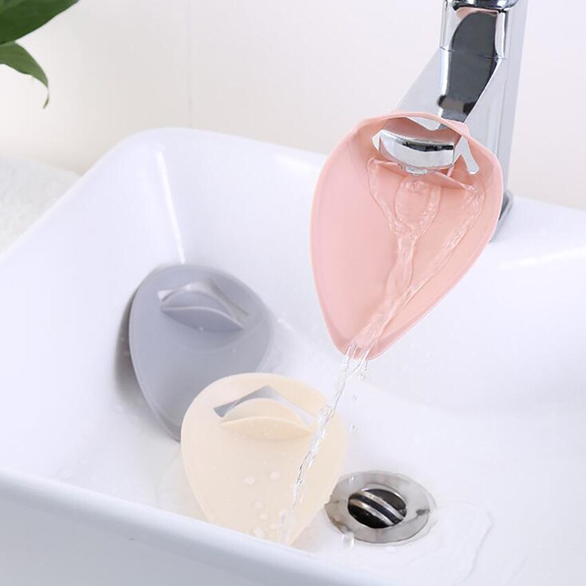 1pc badeværelses vandhaneforlængere børns håndvaskeanordning forlænger husholdningskøkkenhane vanddyseforlænger forsyninger