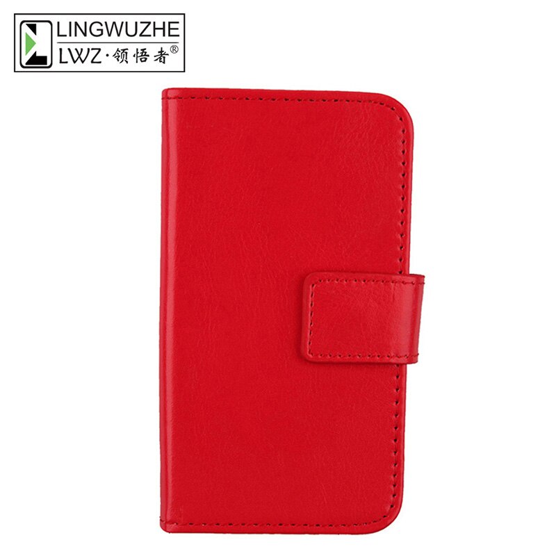 Für Logicom Le Fit Fall 5 zoll Luxus Flip Leder Fall Zurück Telefon Fall Für Logicom Le Fit Holster Funda
