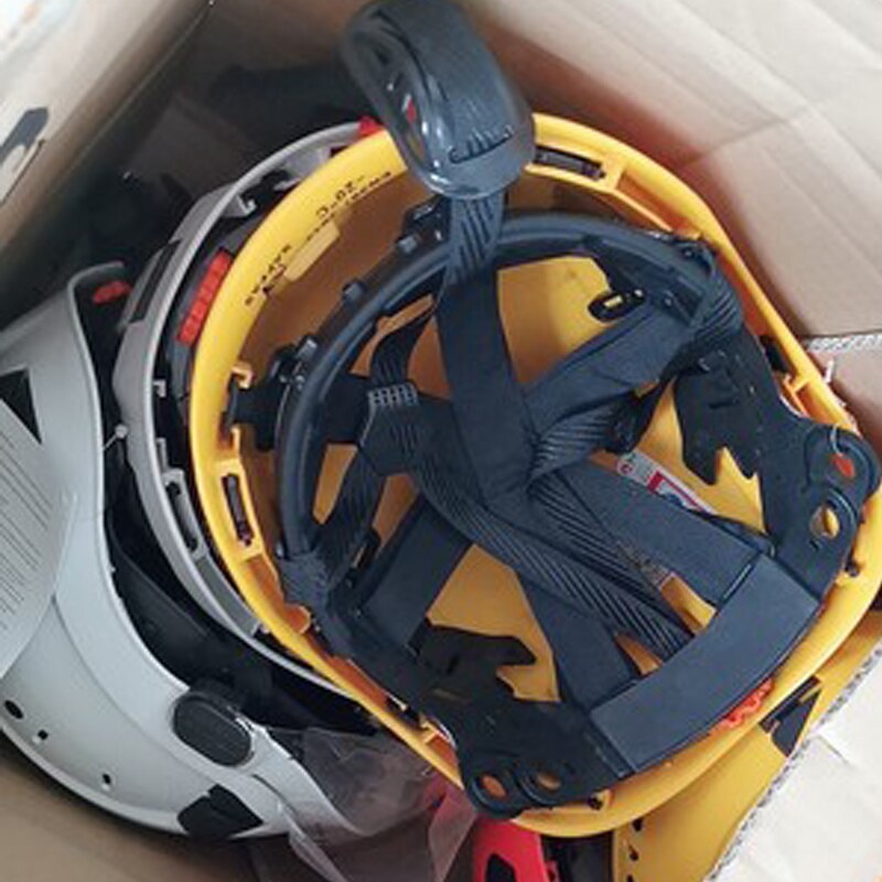 Vernehjelm med mørke briller utendørs klatring ridning beskyttelseshjelmer arbeider redning hard hat abs arbeidshette