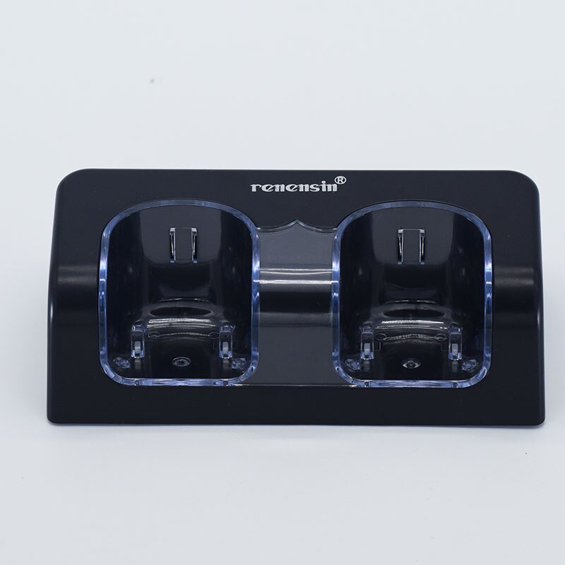 Zwart Gamepad Oplaadbare Batterij + Quad 2 Dock Station Charger Kit voor Wii Remote Gaming Controller opladen