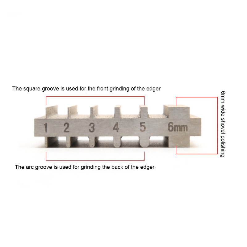 Double side Repair tool for Sharpening Knife Sharpeners Wide Shovel Cutting Leather Thinner Edge Skiving Tool Leathercraft